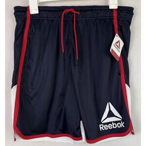 Reebok Mens Shorts Medium red/white/blue NWT